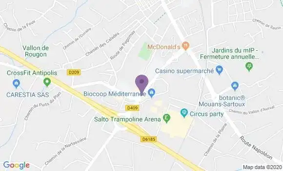 Localisation Mtre Paterac Thierry