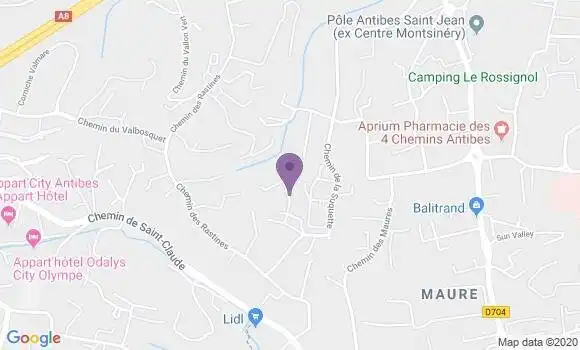 Localisation Mtre Perdreau Jean Jacques