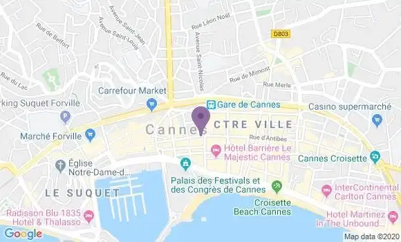 Localisation Mtre Peuch Lestrade Frédérique