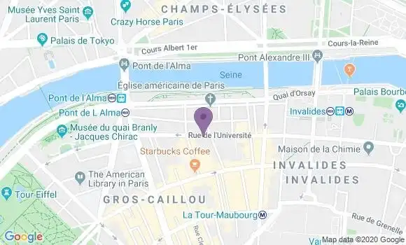 Localisation Mtre Madelin Amaury