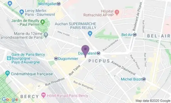 Localisation Mtre Magny Jean Pierre