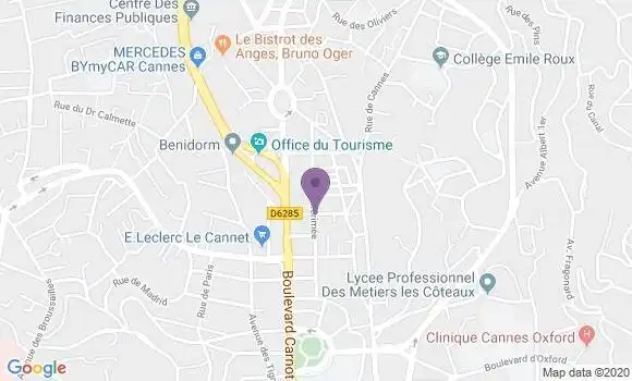 Localisation Mtre Saget Aurore