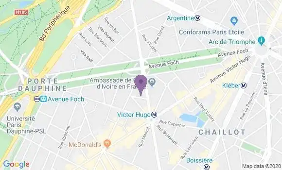 Localisation Mtre Maier Samuel
