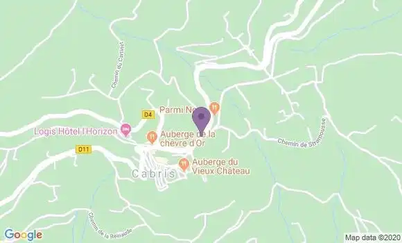 Localisation Mtre Silvano Isabelle