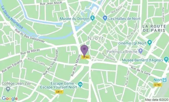Localisation Mtre Maillard Paul