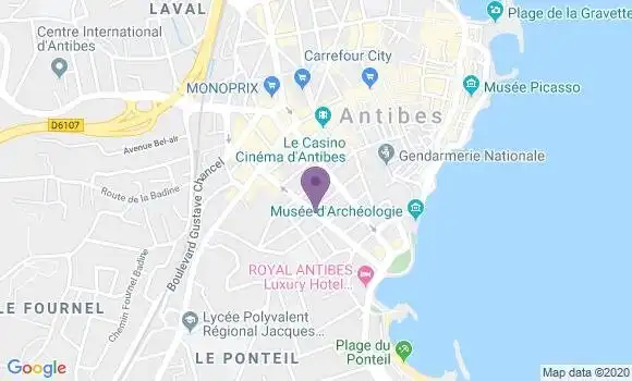 Localisation Mtre Thomas Annie