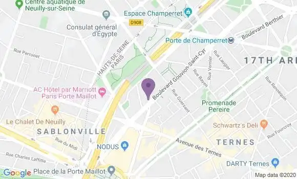 Localisation Mtre Mainetti Anne