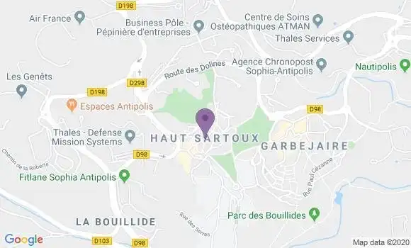 Localisation Mtre Tournayre Christine