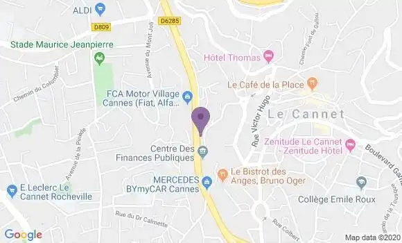Localisation Mtre Verignon Benoît