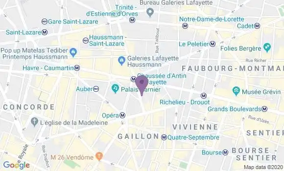 Localisation Mtre Major Sonia