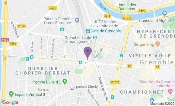 Localisation Mtre Alibeu Martine