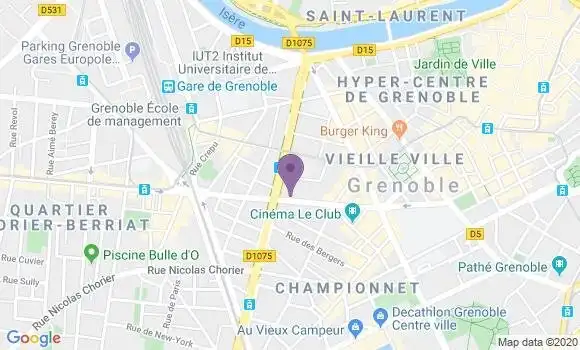 Localisation Mtre Amblard Magali