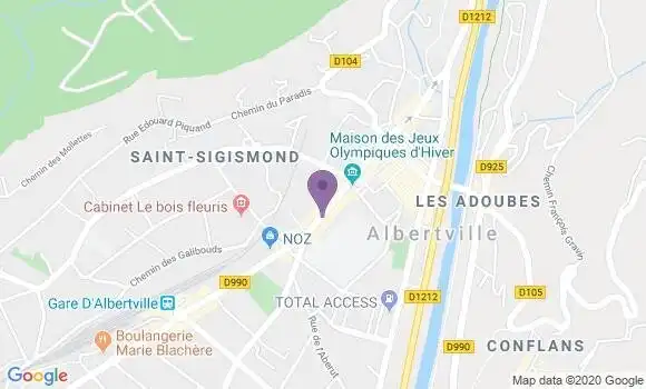 Localisation Mtre Oger Géraldine