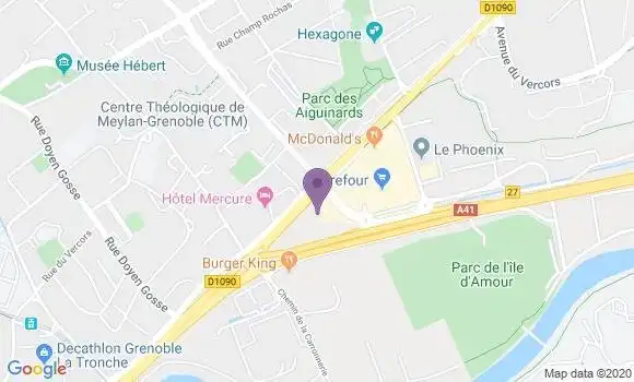 Localisation Mtre Attard Daniel