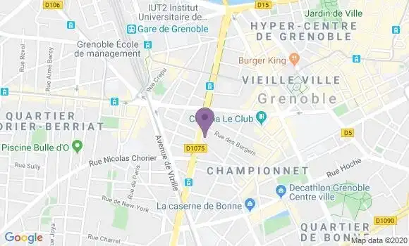 Localisation Mtre Bellon Richard