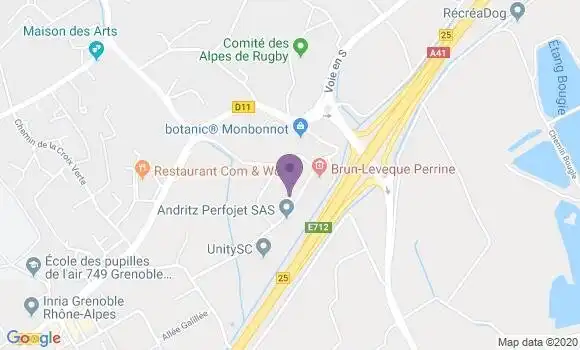 Localisation Mtre Bordes Monnier Laurence