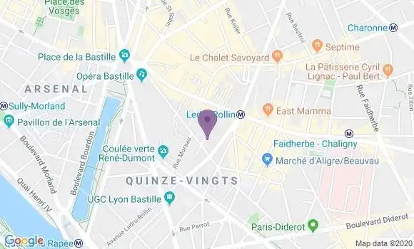 Localisation Mtre Maltet Sophie