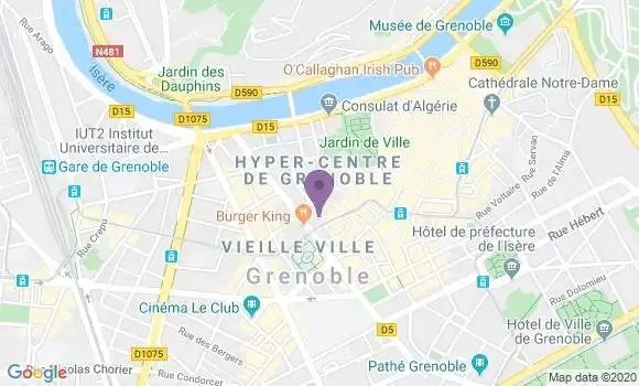Localisation Mtre Bourgier Anaïs