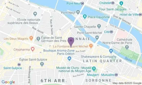 Localisation Mtre Mandel Olivier
