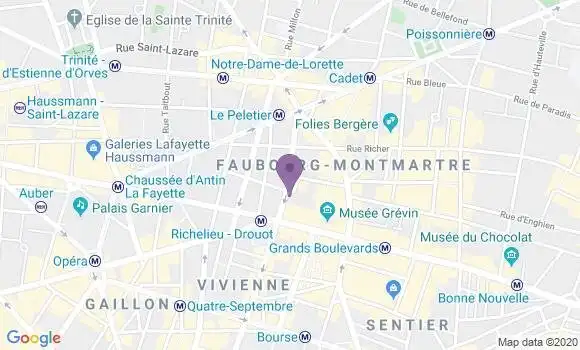Localisation Mtre Mandeville Bernard