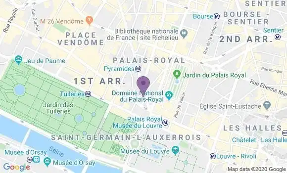 Localisation Mtre Mandin Eric