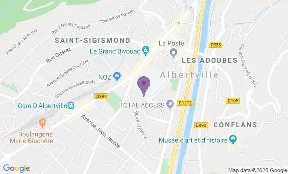 Localisation Mtre Sauthier Grolée Laure