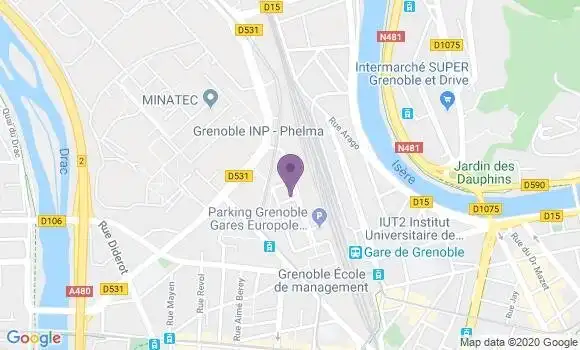 Localisation Mtre Collomb Bernard