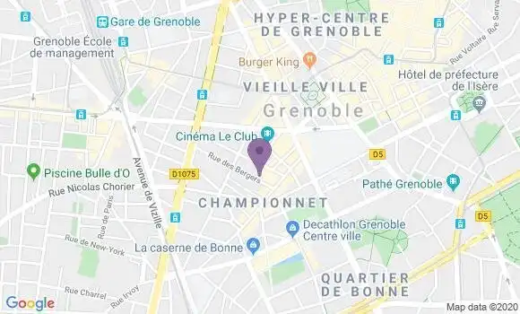 Localisation Mtre Crouzet Nathalie