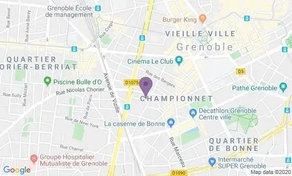 Localisation Mtre Cuynat Boumellil Sabrina