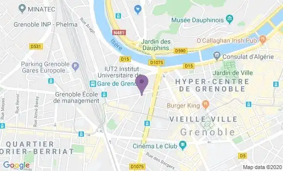 Localisation Mtre Delachenal Xavier