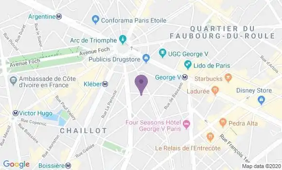 Localisation Mtre Marceau Panayota