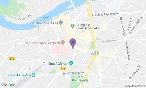 Localisation Mtre Alary Jean Baptiste