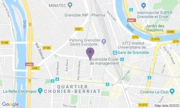 Localisation Mtre Fiat Sandrine