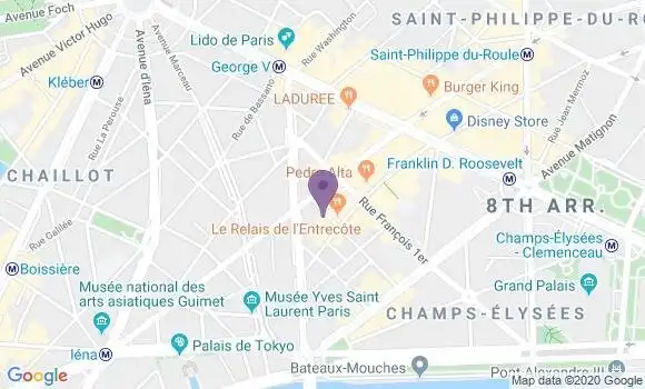 Localisation Mtre Carrie Laurent