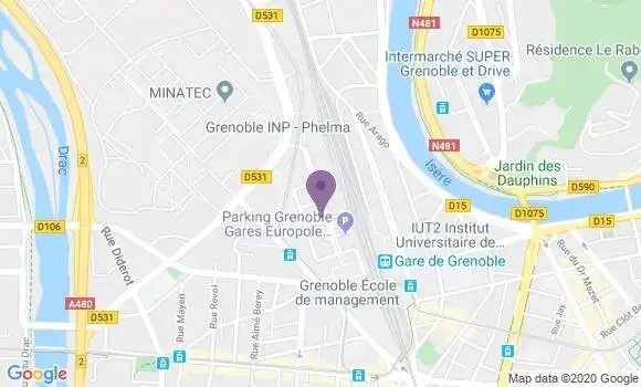 Localisation Mtre Girard Philippe