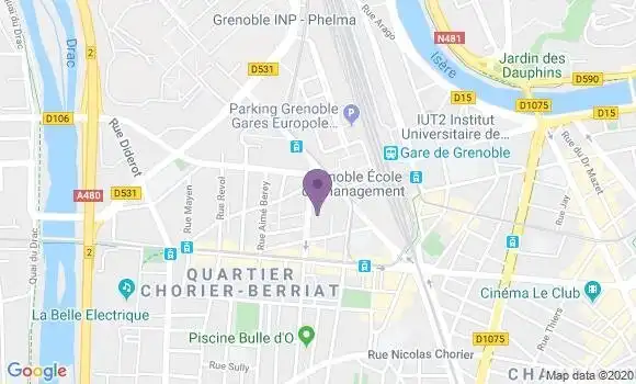 Localisation Mtre Guerry Clémence