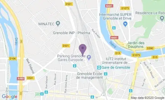 Localisation Mtre Ligas Raymond Laurence