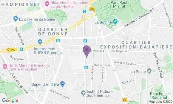 Localisation Mtre Long David