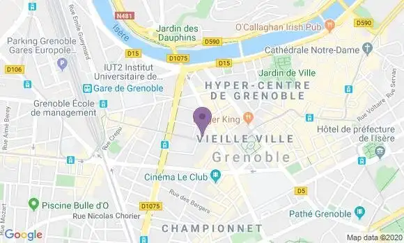 Localisation Mtre Luiset Véronique