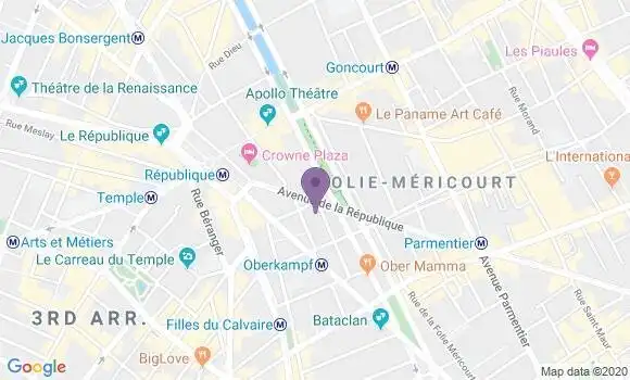 Localisation Mtre Marquenet Jean Charles