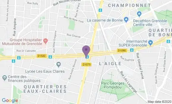 Localisation Mtre Manieri Florence