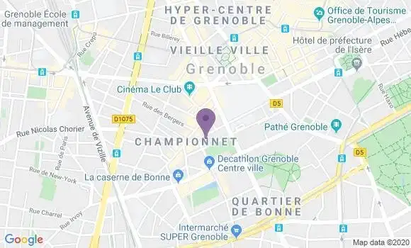 Localisation Mtre Mollard Françoise
