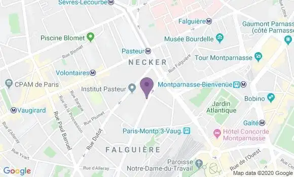 Localisation Mtre Martiano Stéphane