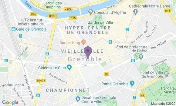 Localisation Mtre Parayre Caroline