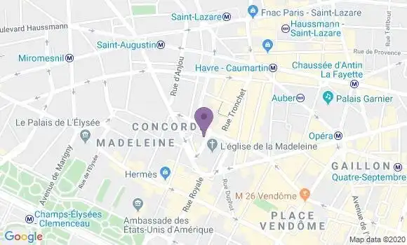 Localisation Mtre Martin Jean