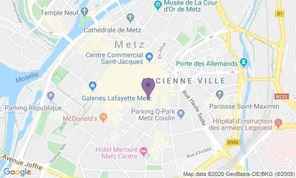 Localisation Mtre Colin Bernard