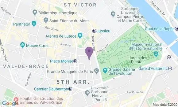 Localisation Mtre Martin Villetelle Claudine