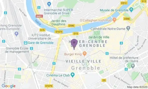Localisation Mtre Rahin Floris