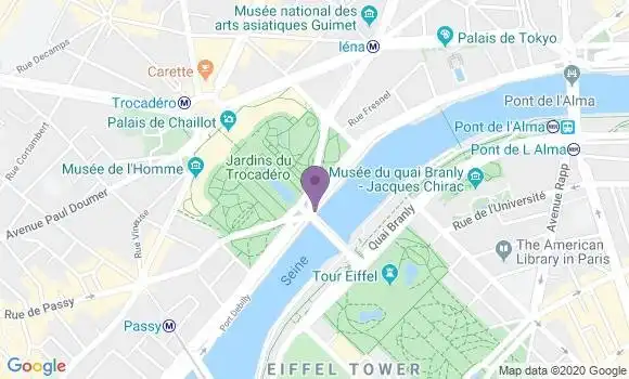 Localisation Mtre Martinet Florence