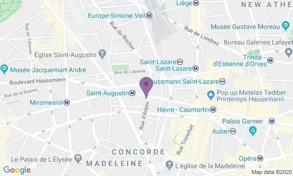 Localisation Mtre Carro Audrey